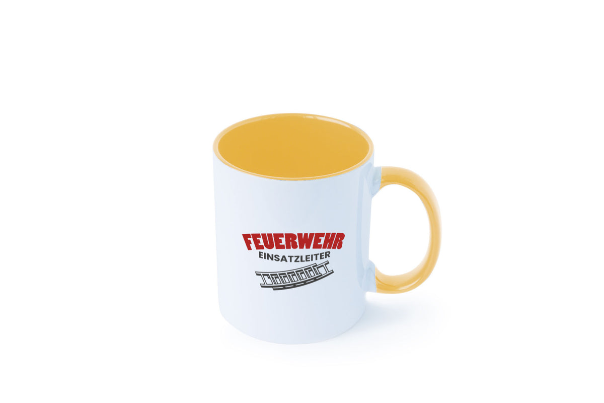 Feuerweher Einsatzleiter | Feuerwehrmann Feuerlöscher Geschenk Humor Tasse