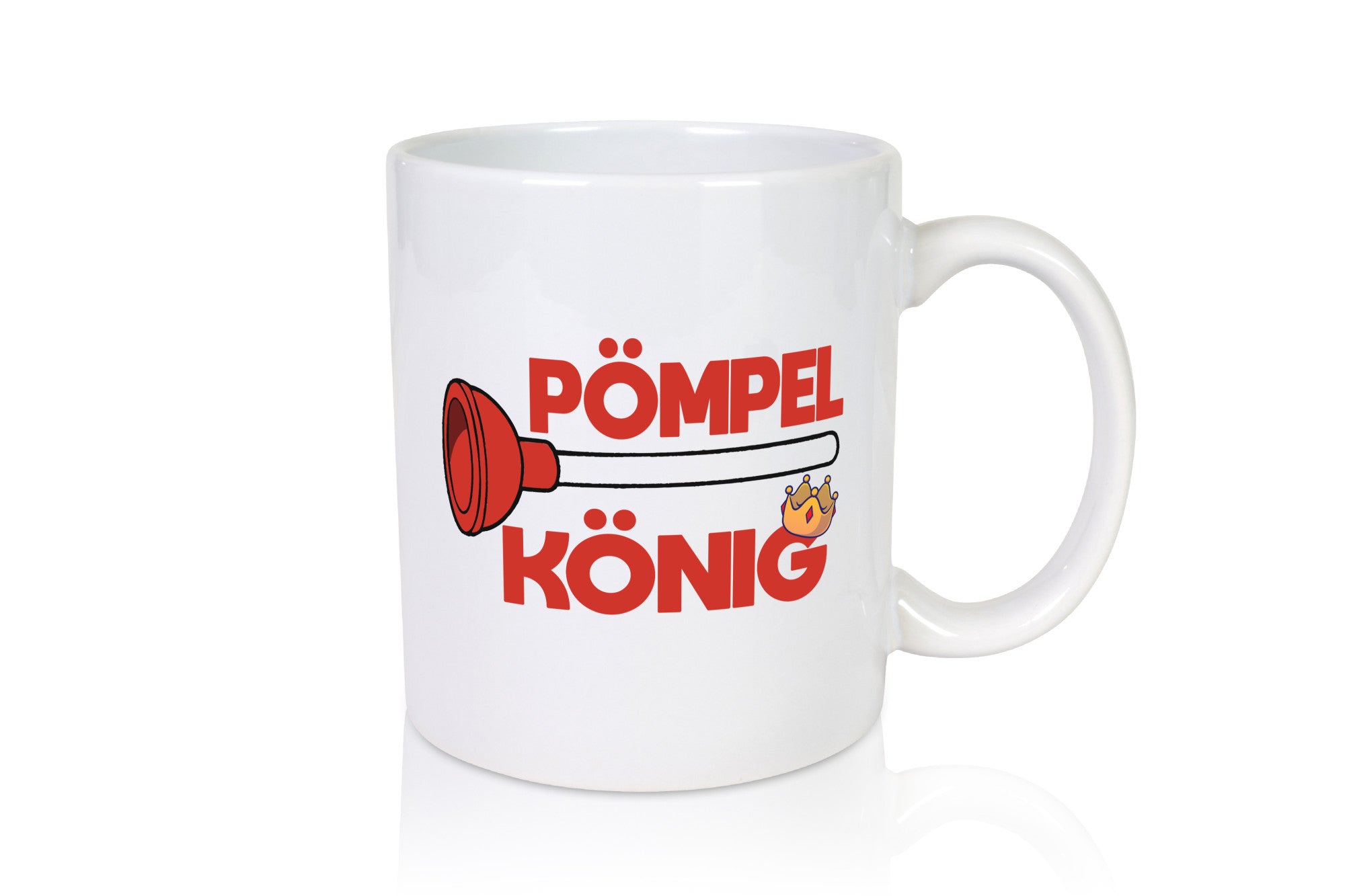 Pömpel König | Klo Verstopft Kloreiniger lustig Humor Geschenkidee Geschenk