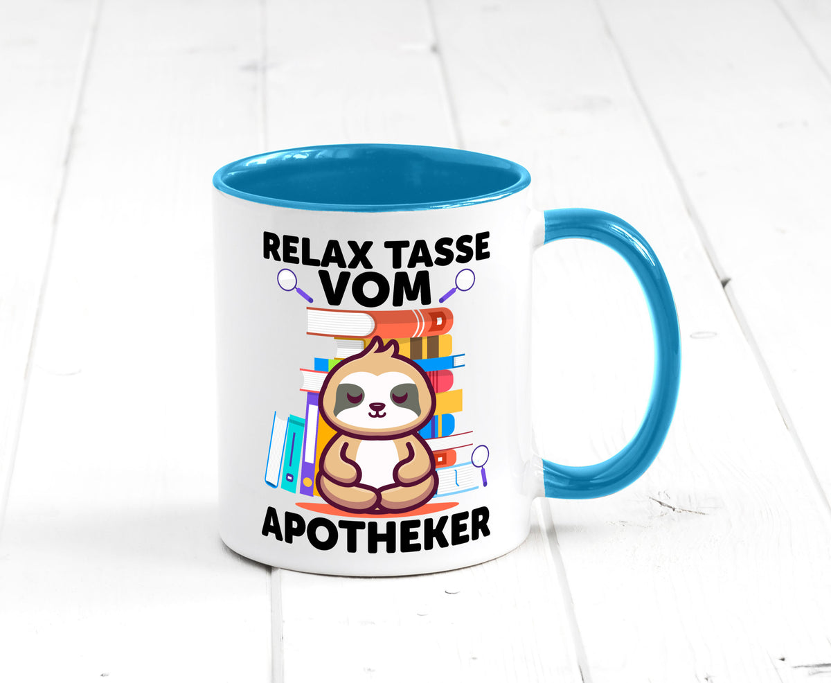 Relax Tasse: Apotheker | Apotheke Pharmazie lustiger Spruch Geschenk Humor