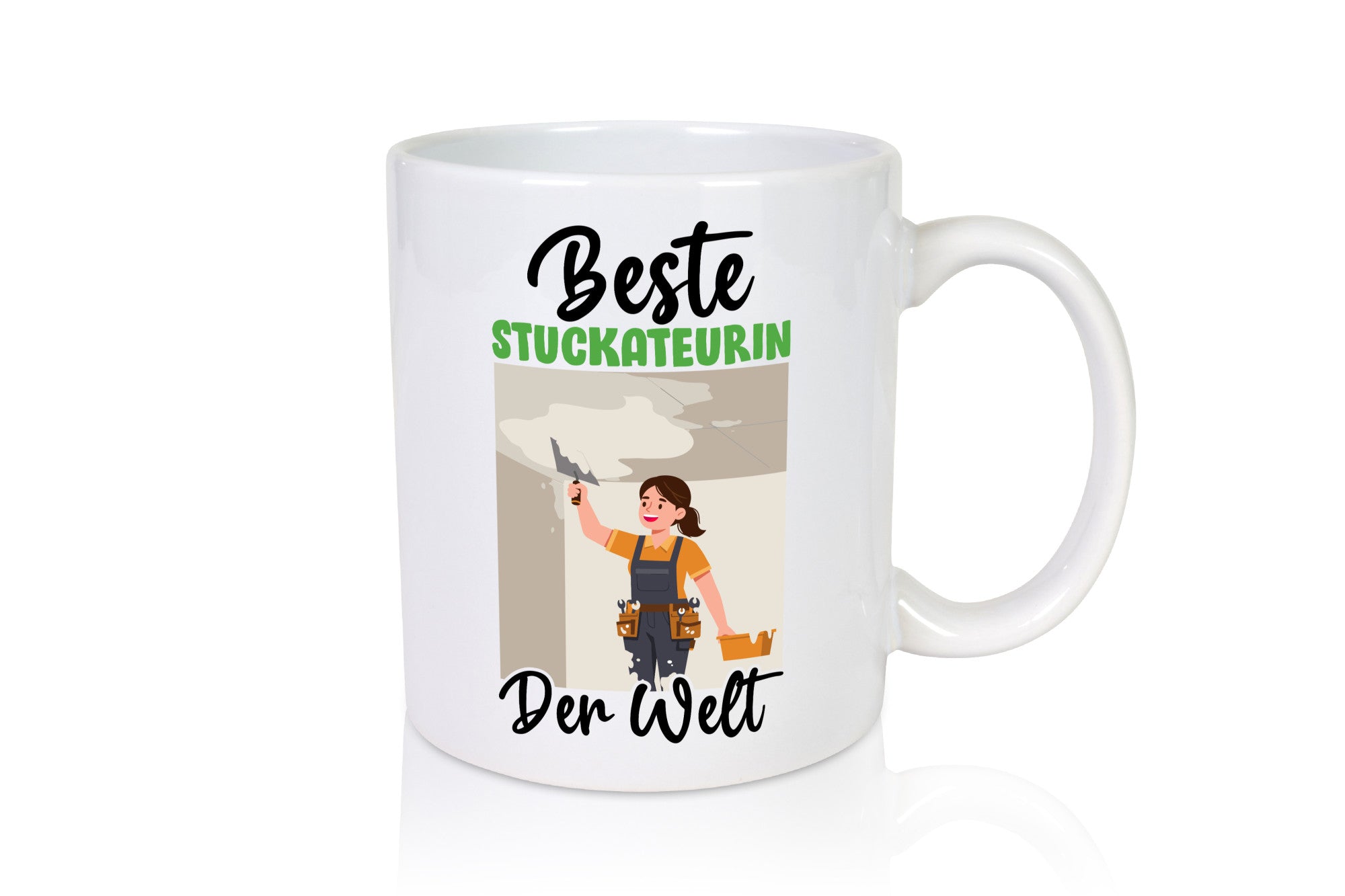 Bester Stuckateurin | Innenausbau lustiger Spruch Geschenk Humor Geschenkidee