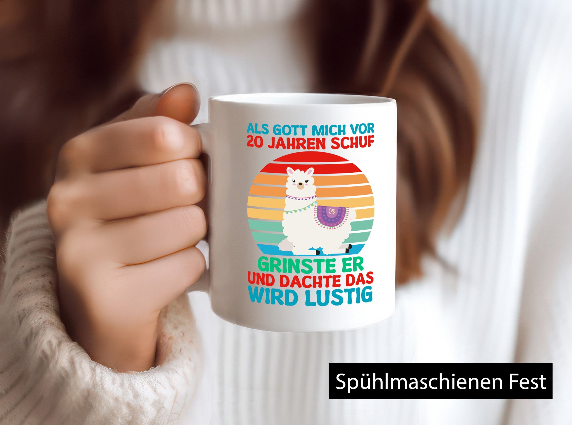 20. Geburtstag | 20 Jahre Gut Schuf mich Lama v2 Geschenk Geschenkidee lustiger