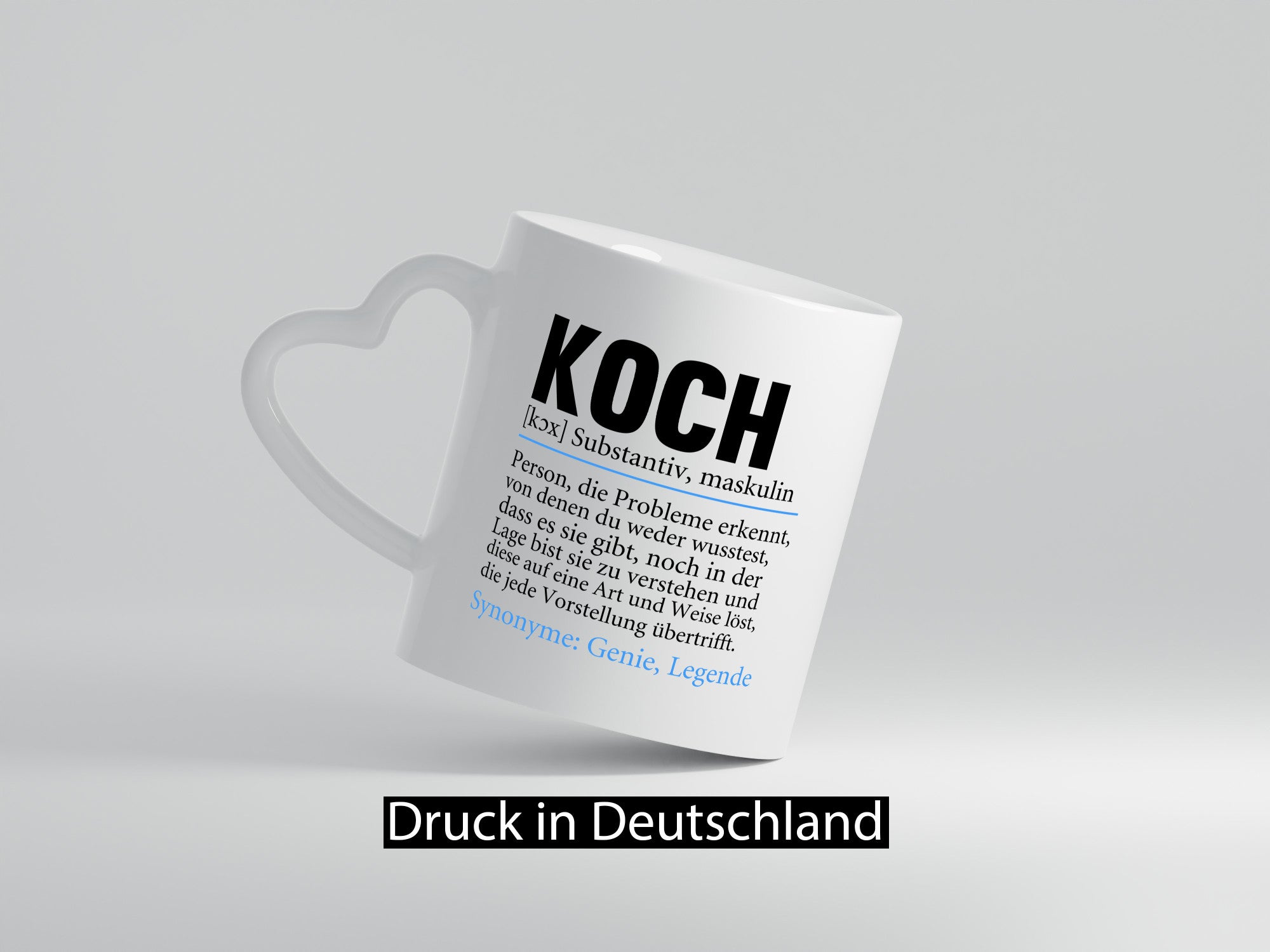 Koch | Spruch Chefkoch Beruf Humor Arbeit Kollegen Büro Geschenkidee Tasse