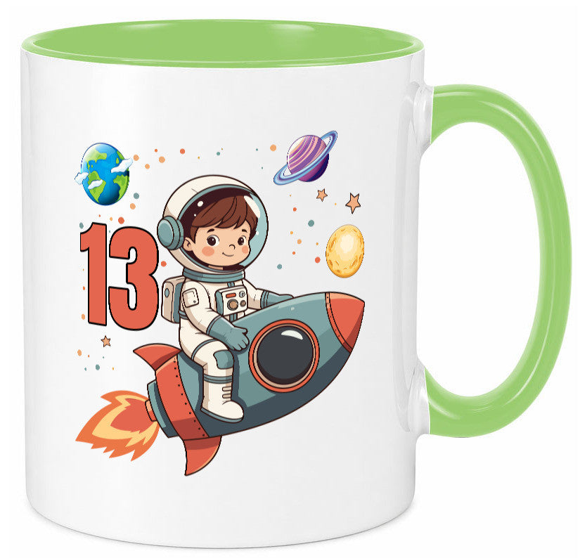 13. Geburtstag | 13 Jahre Astronaut Weltraum lustiger Spruch Geschenk