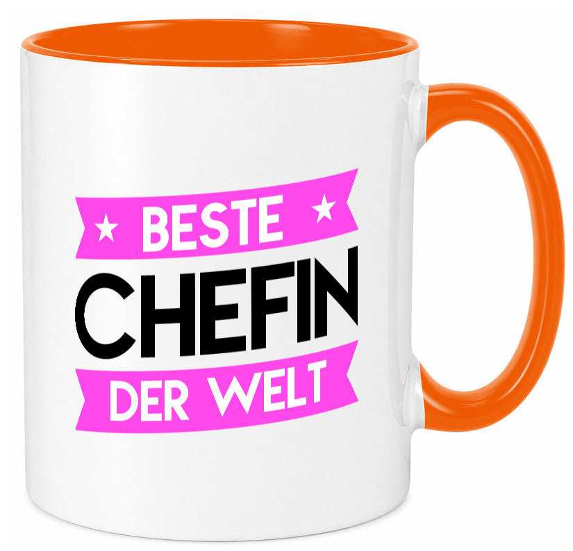 Beste Chefin | Führungskraft Vorgesetzte Humor Arbeit Kollegen Büro Tasse