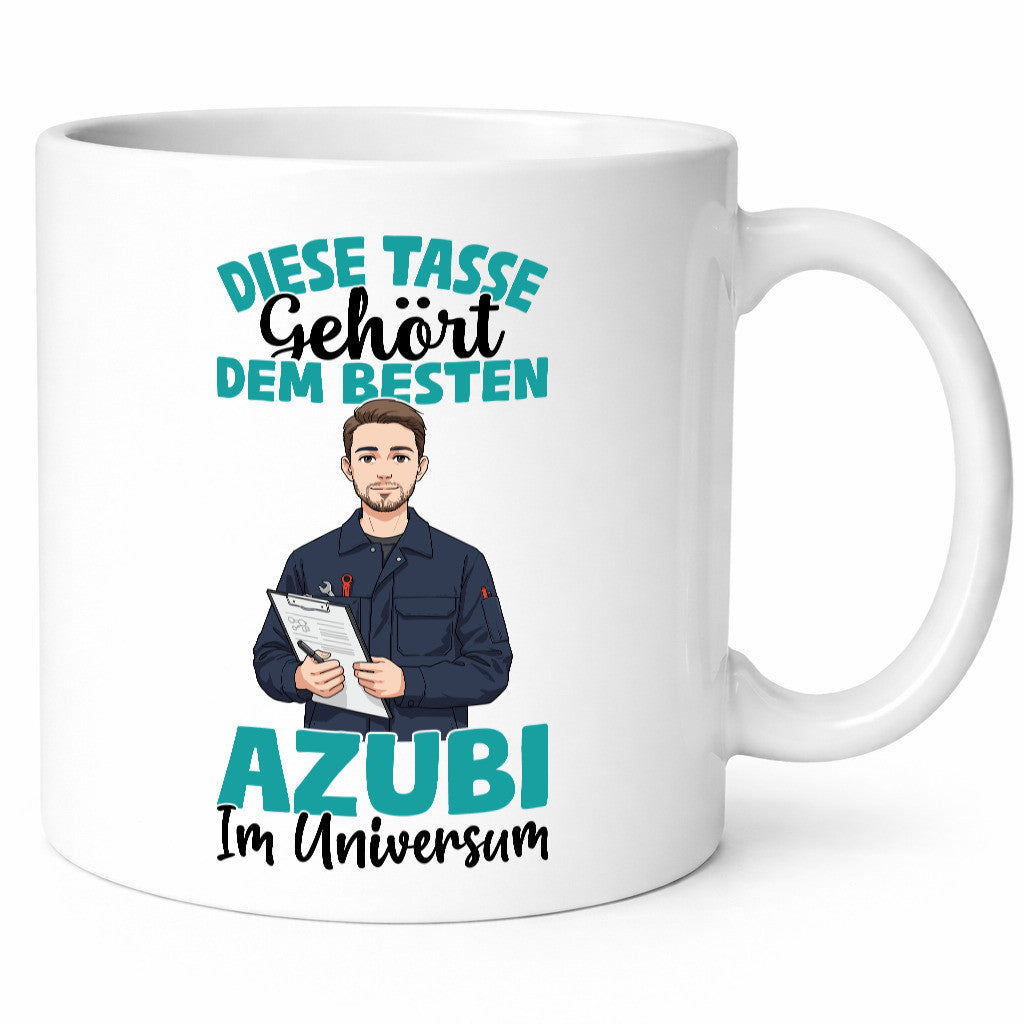 Im Universum: Azubi | Ausbildung Lehre Lehrling lustiger Spruch Geschenk Humor