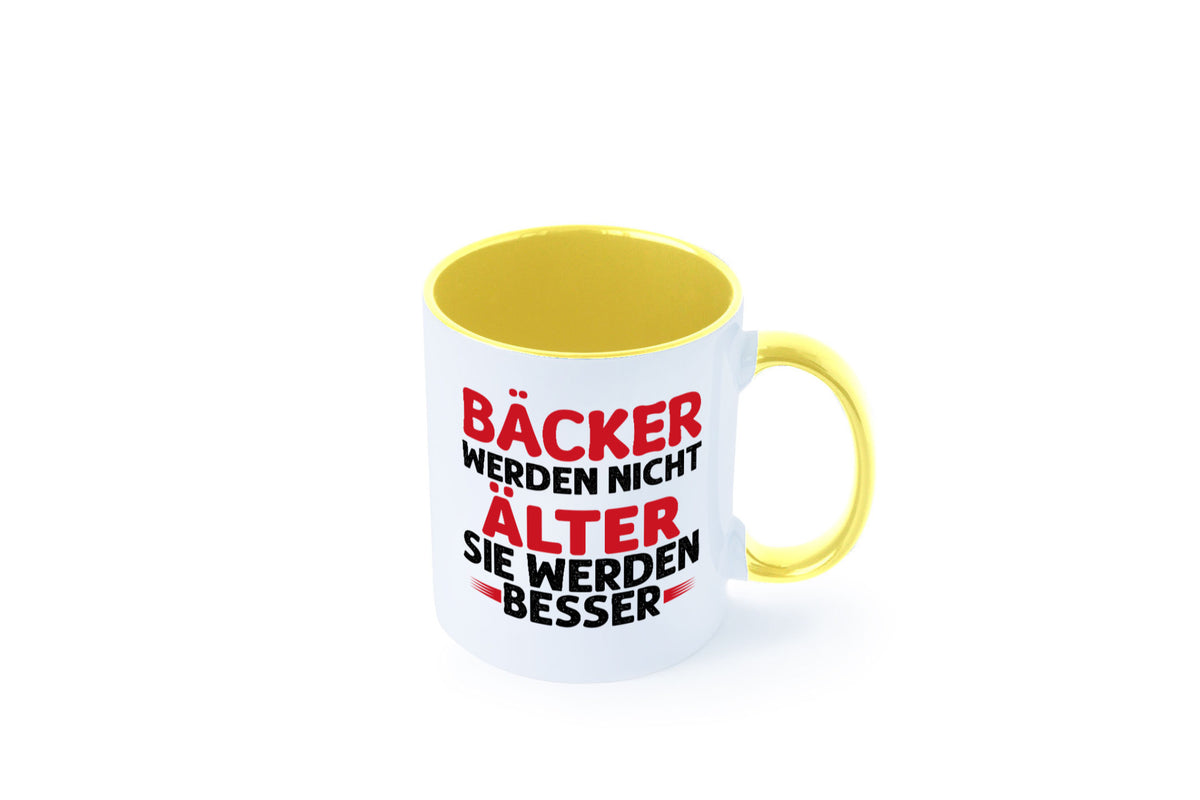 Bäcker werden nicht älter Sie besser lustig Humor Geschenkidee Geschenk Tasse