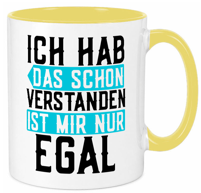 Ist mir egal | Protest Teenager Humor Spruch Büro lustig Arbeit Kollegen Tasse