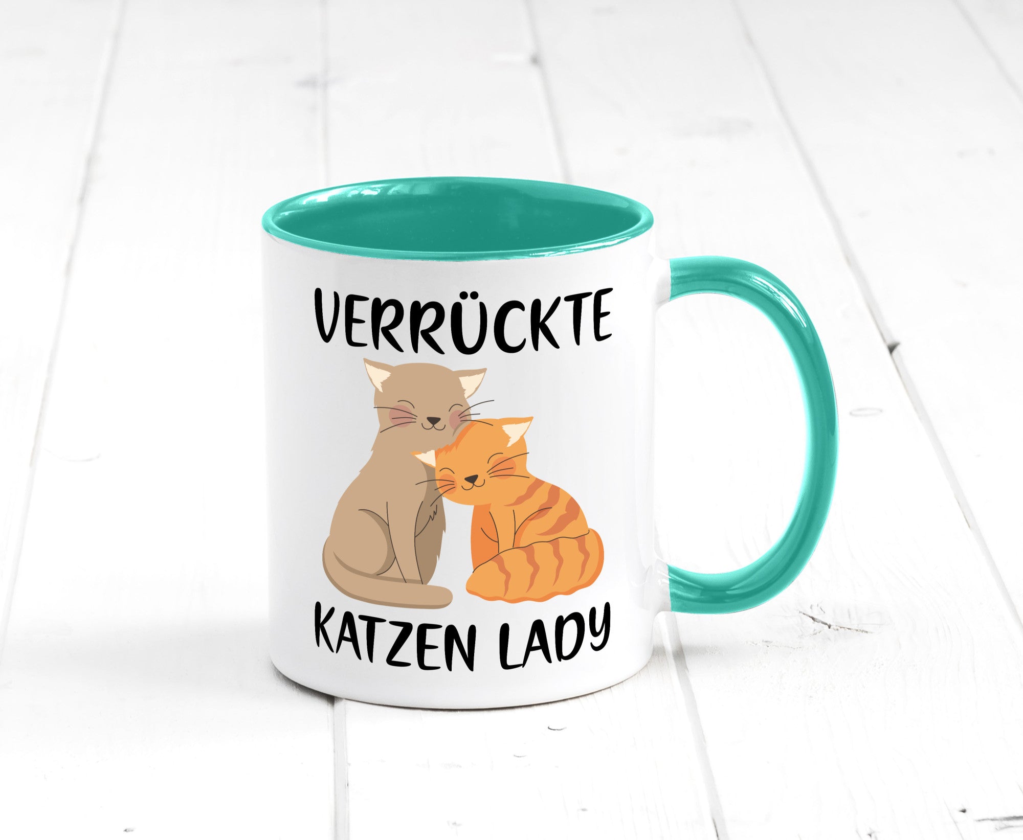 Verrückte Katzen Lady | Ich liebe Katzenliebhaber Geschenk Tierliebhaber Humor