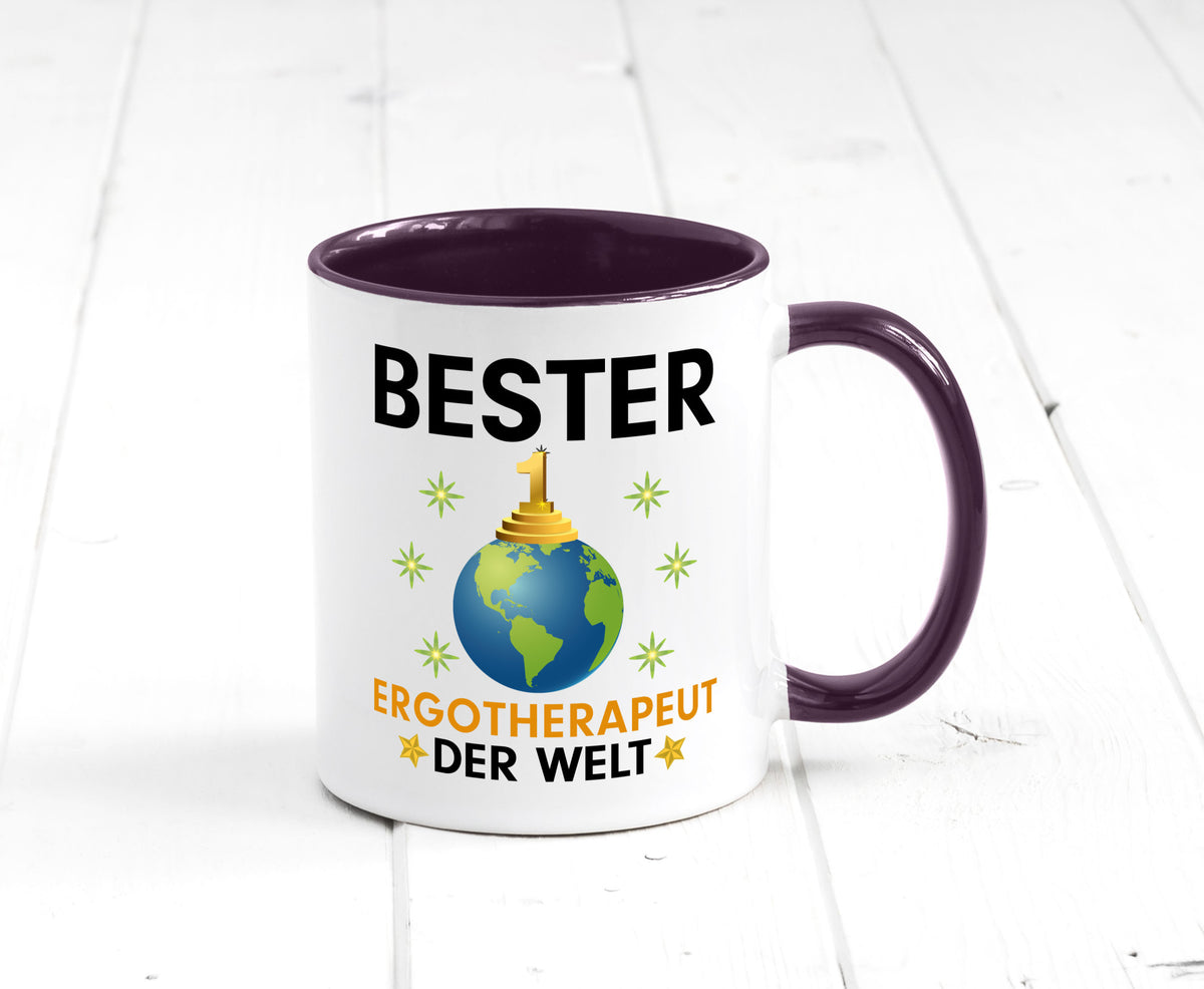 Welt Bester Ergotherapeut | Ergotherapie lustig Humor Geschenkidee Geschenk Tasse