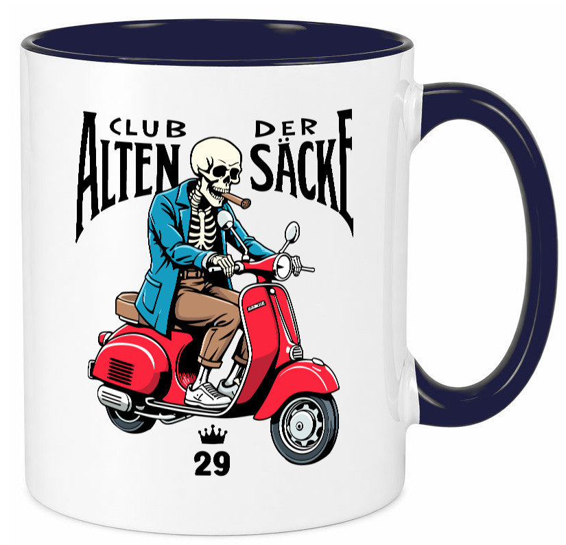 29. Geburtstag | 29 Jahre Club der alten Säcke lustiger Spruch Geschenk Tasse