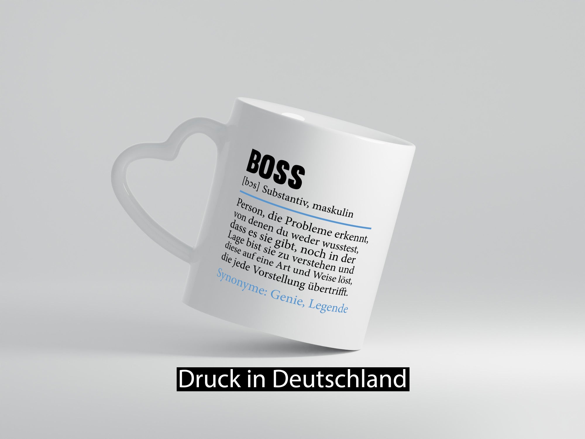 Boss | Chef Führungskraft Vorgesetzter Geschenk Arbeit Kollegen Büro lustiger