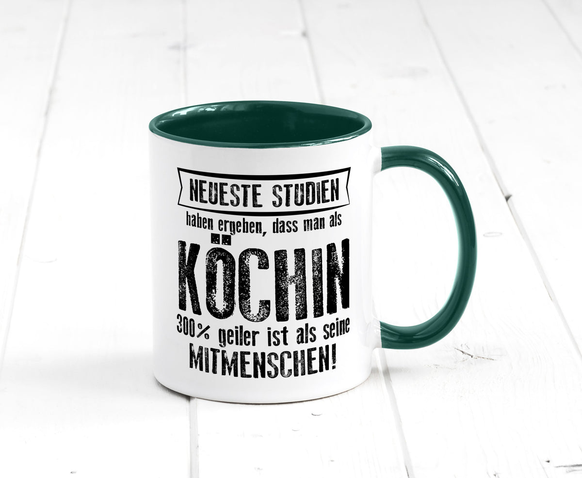Neuste Studien: Köchin | Chefköchin Chefkoch Geschenk Arbeit Kollegen Büro Tasse