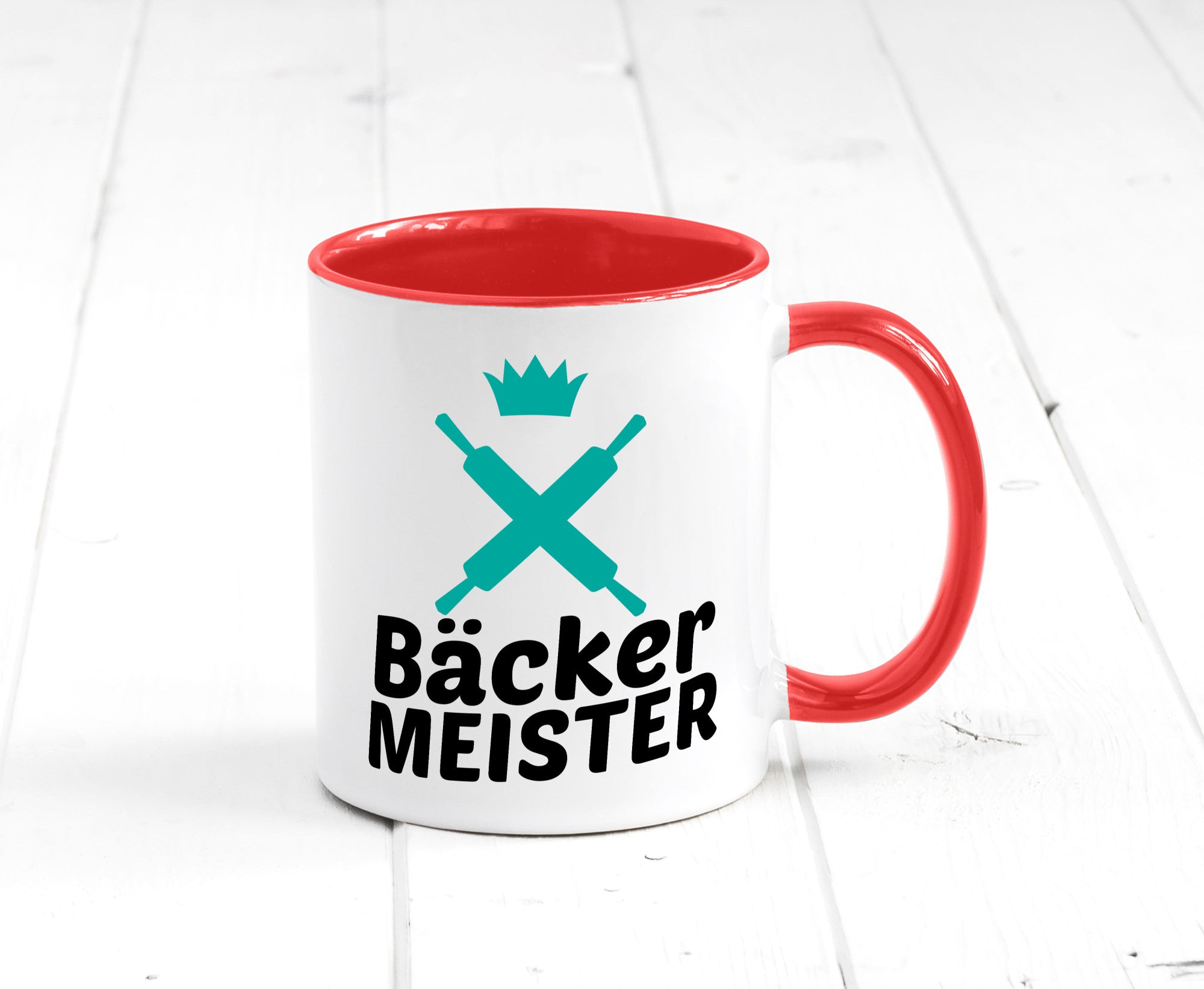 Bäcker Meister | Bäckerrei lustig Humor Geschenkidee Geschenk Tasse