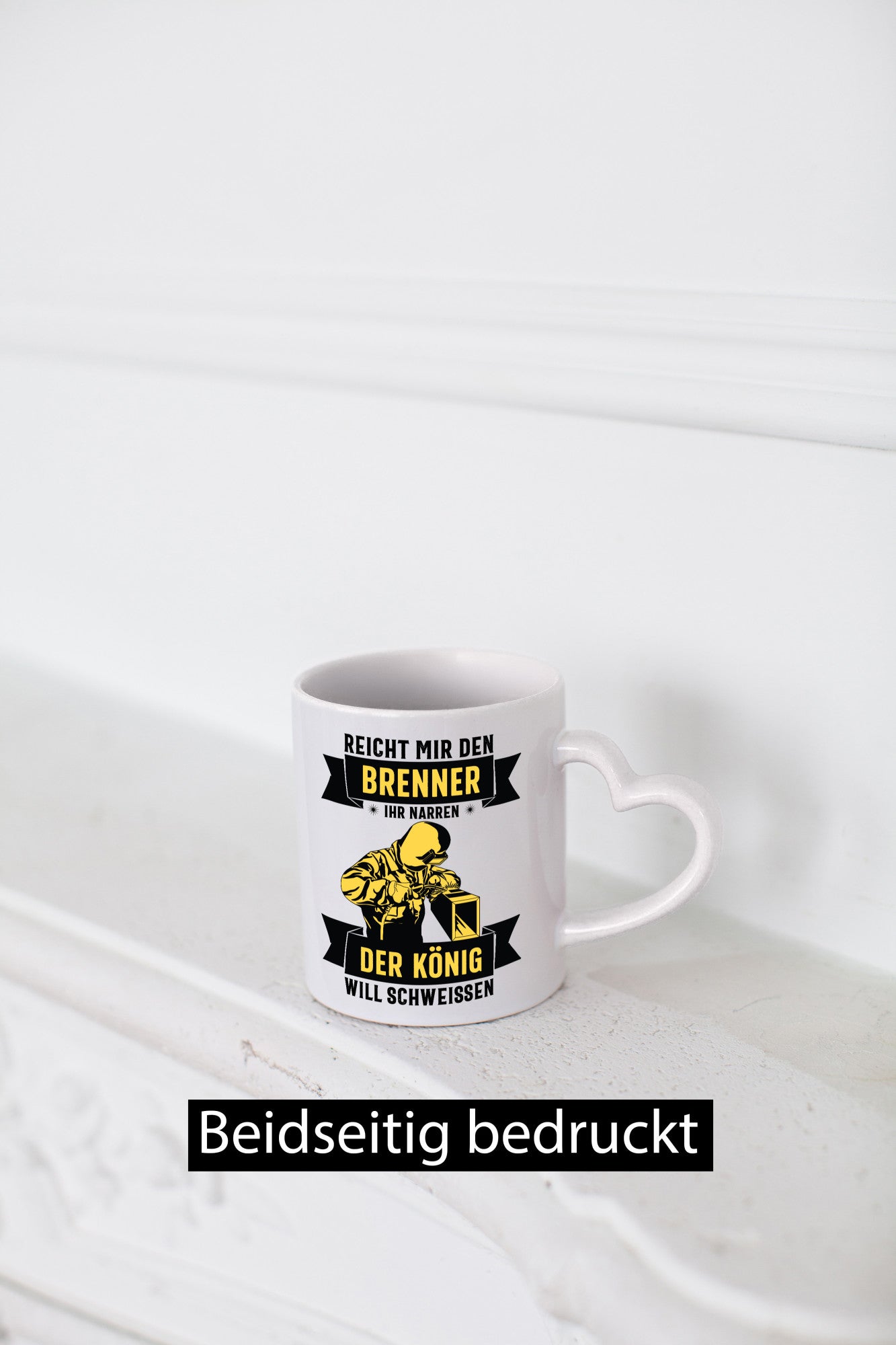 König will schweissen | Schweisser Sterne lustiger Spruch Geschenk Humor