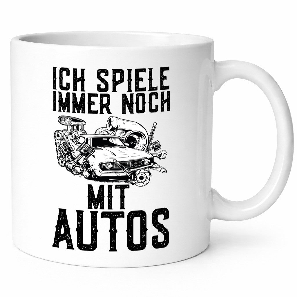 Still playing with cars | Workshop Tools Mechanic Funny Saying Gift