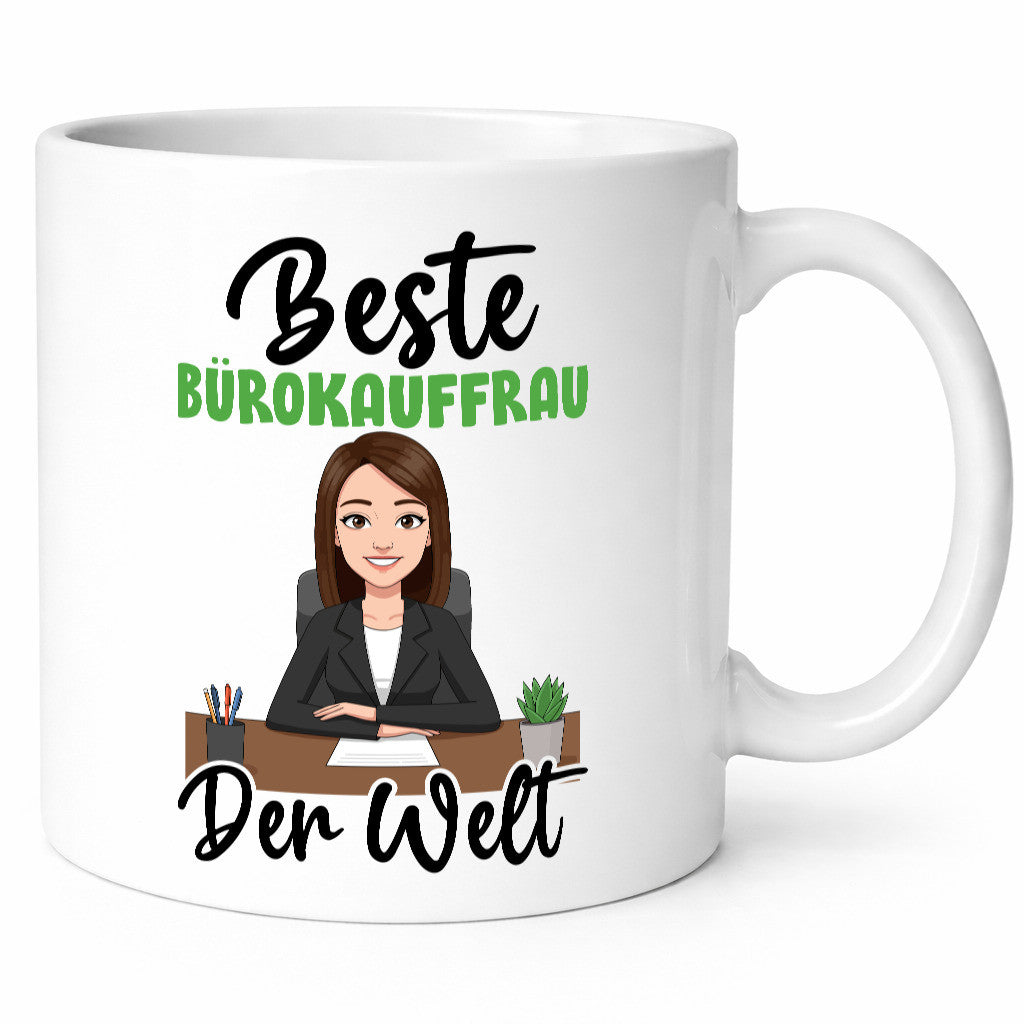 Beste Bürokauffrau | Kauffrau v2 lustiger Spruch Geschenk Arbeit Kollegen Büro