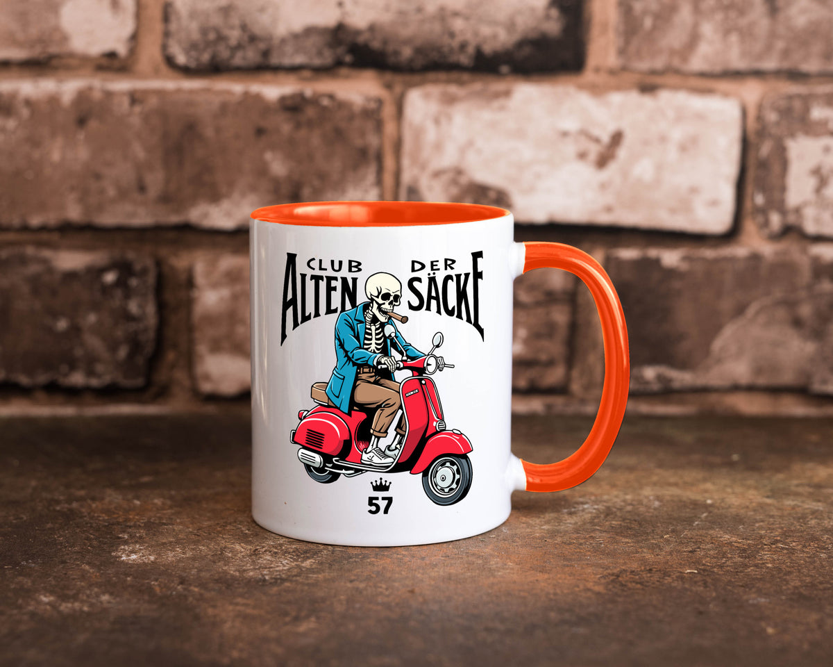 57. Geburtstag | 57 Jahre Club der alten Säcke v2 Geschenk Geschenkidee Tasse