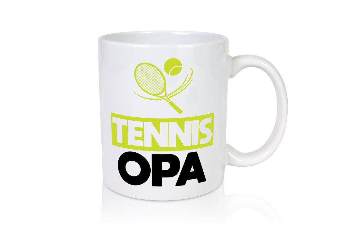 Tennis Opa | Tennisspieler Großvater Humor Familie Geschenkidee Tasse