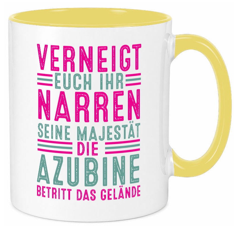 Verneigt euch: Azubine | Ausbildung Lehre Lehrling v2 lustiger Spruch Geschenk