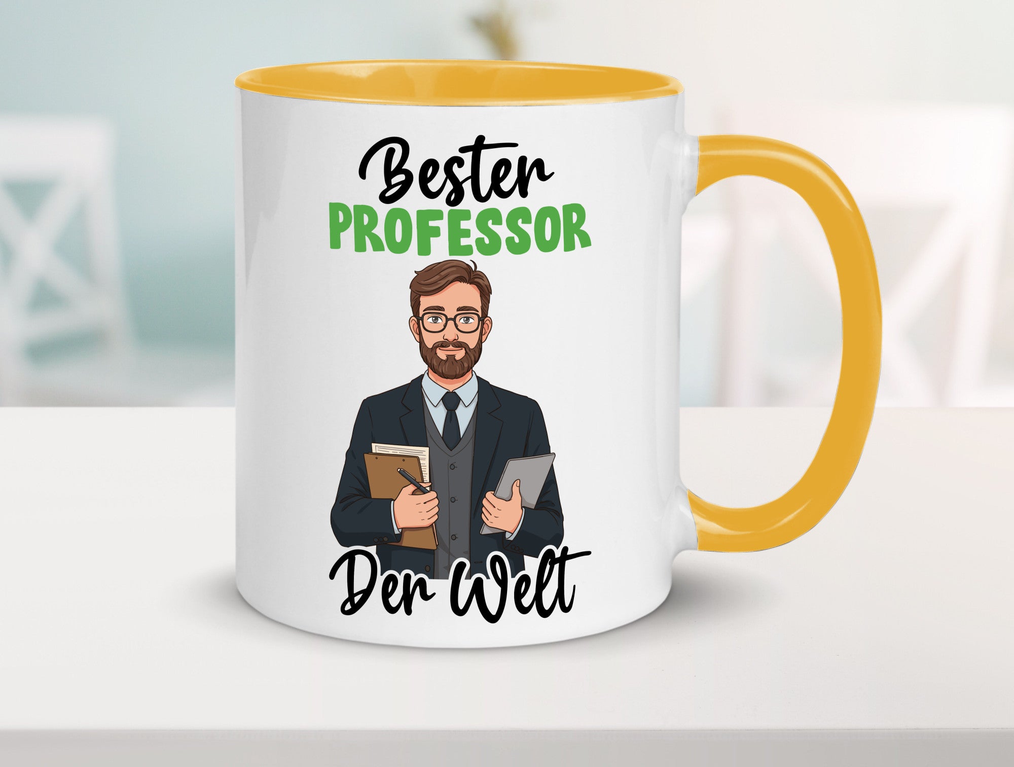Bester Professor | Uni Universität v2 lustiger Spruch Geschenk Humor