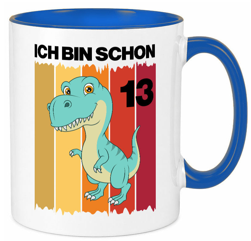 13. Geburtstag | 13 Jahre Dinosaurier Geschenk Geschenkidee lustiger Spruch