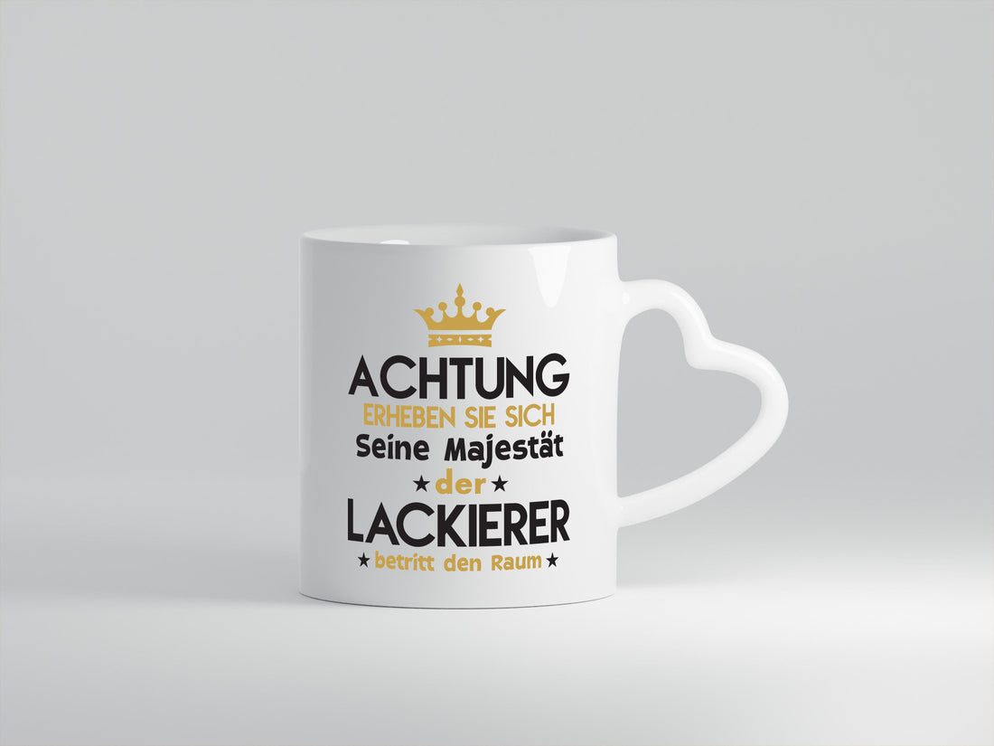 Seine Majestät Lackierer | Definition lackieren Geschenk Humor Geschenkidee