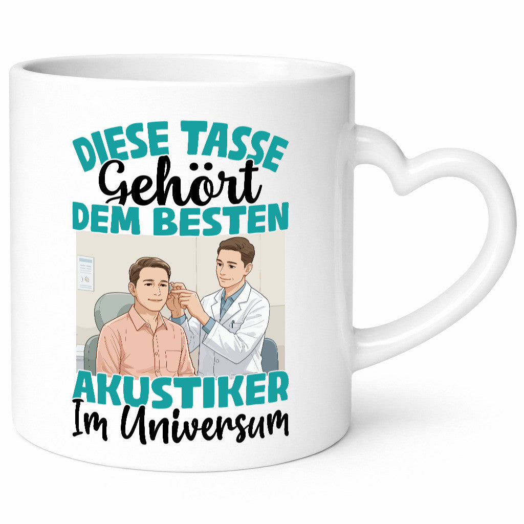 Im Universum: Akustiker | Akustik Hörgeräteakustik Geschenk Humor Geschenkidee