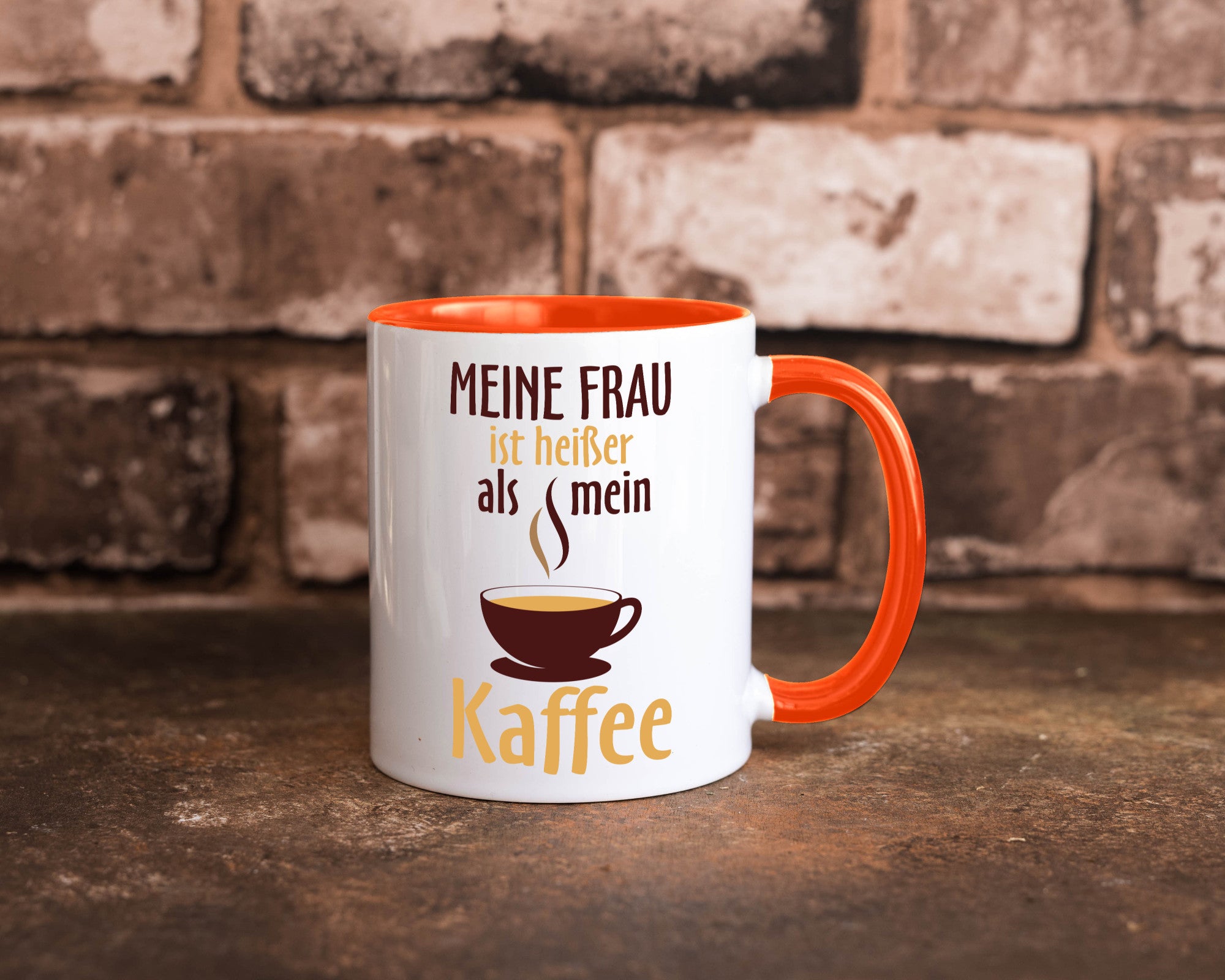 Meine Frau ist heißer als Kaffee | Ehe Partnerschaft Geschenk Humor