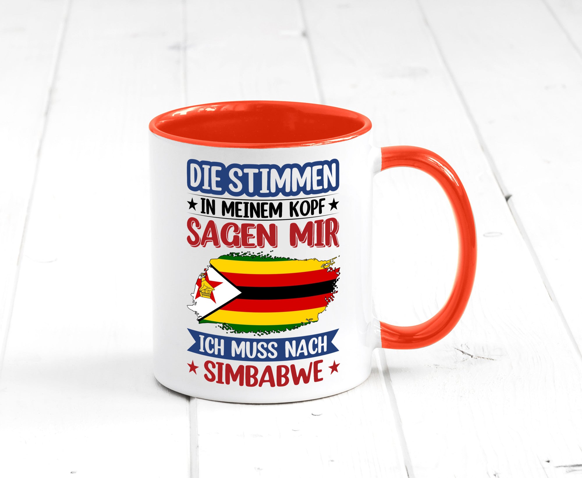 Simbabwe | Urlaub Stimmen in meinem Kopf Traumland v2 Geschenk Humor