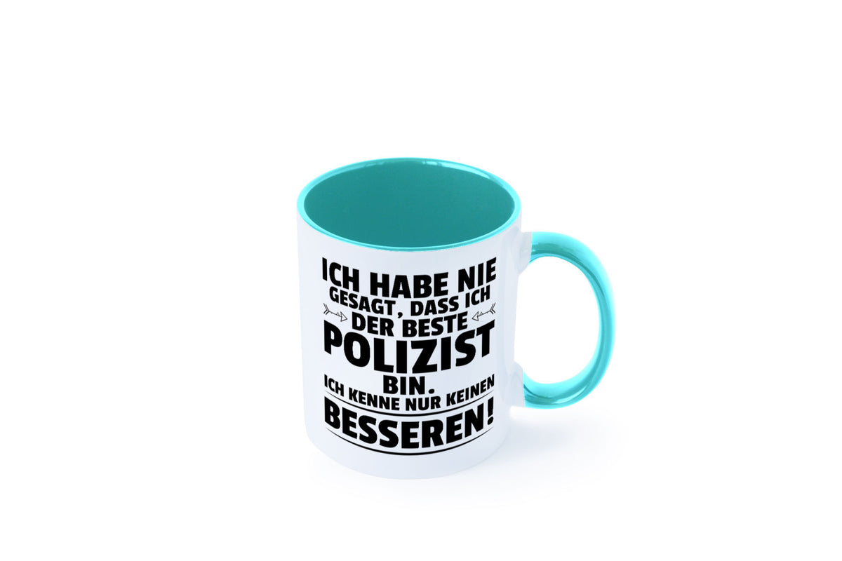 Der Beste Polizist | Polizei Humor Geschenkidee Tasse