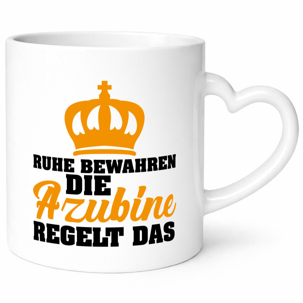 Azubine Spruch | Ausbildung Tasse Auszubildende Geschenk Humor Geschenkidee