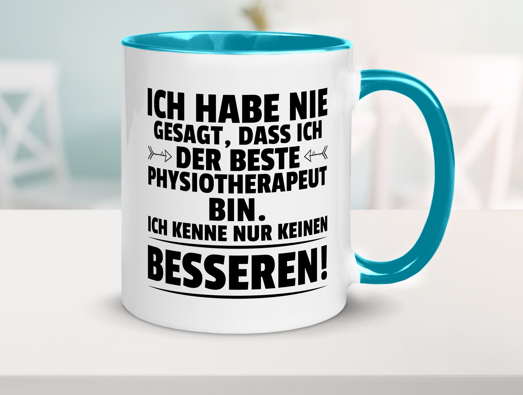 Der Beste Physiotherapeut lustiger Spruch Geschenk Humor Geschenkidee Tasse