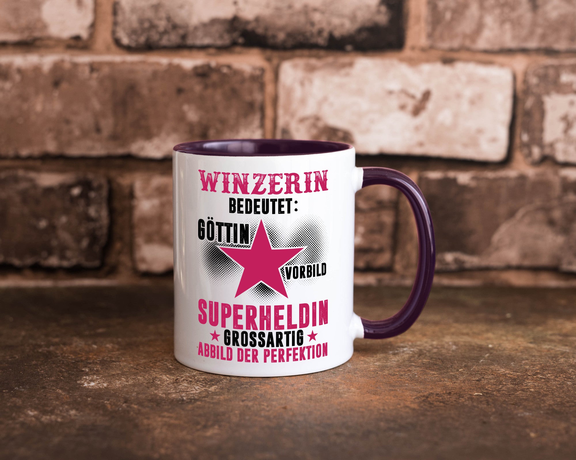 Bedeutung von Winzerin | Weinbauer Wein lustiger Spruch Geschenk Humor