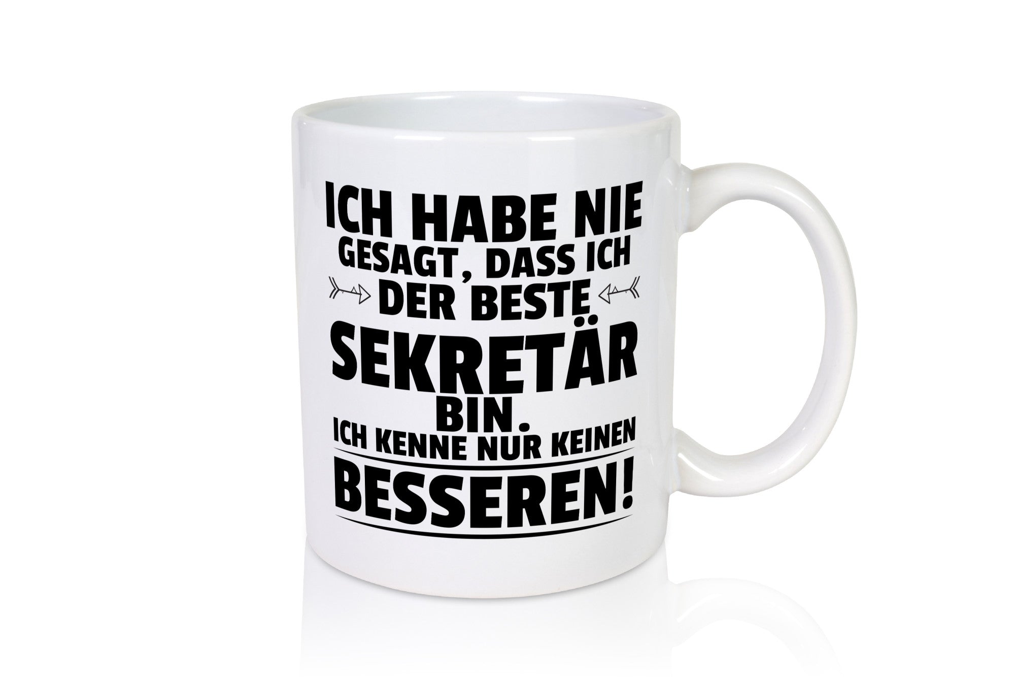 Der Beste Sekretär | Büro lustiger Spruch Geschenk Arbeit Kollegen Tasse