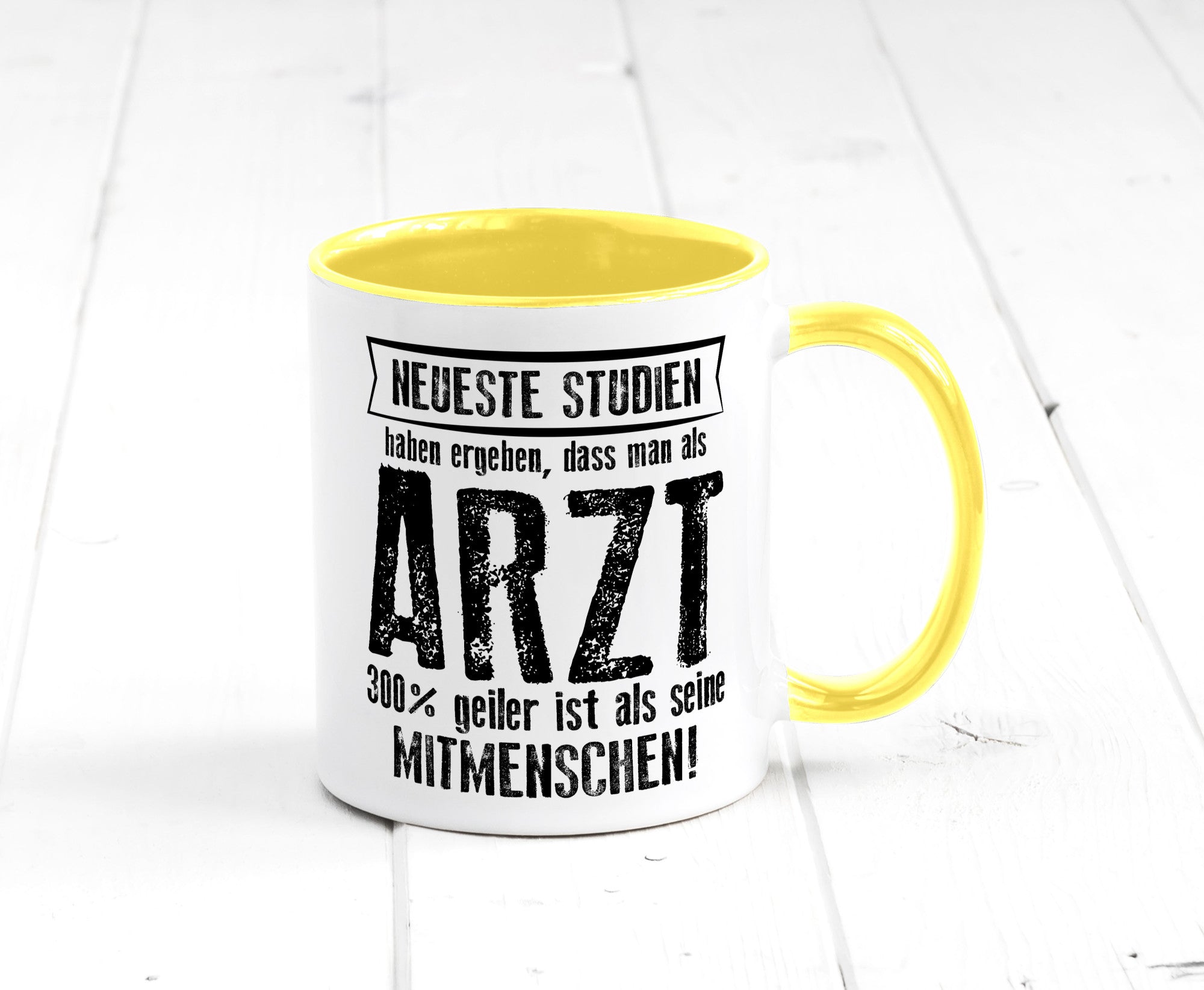 Neuste Studien: Arzt | Medizin Doktor Facharzt Geschenkidee Humor Tasse