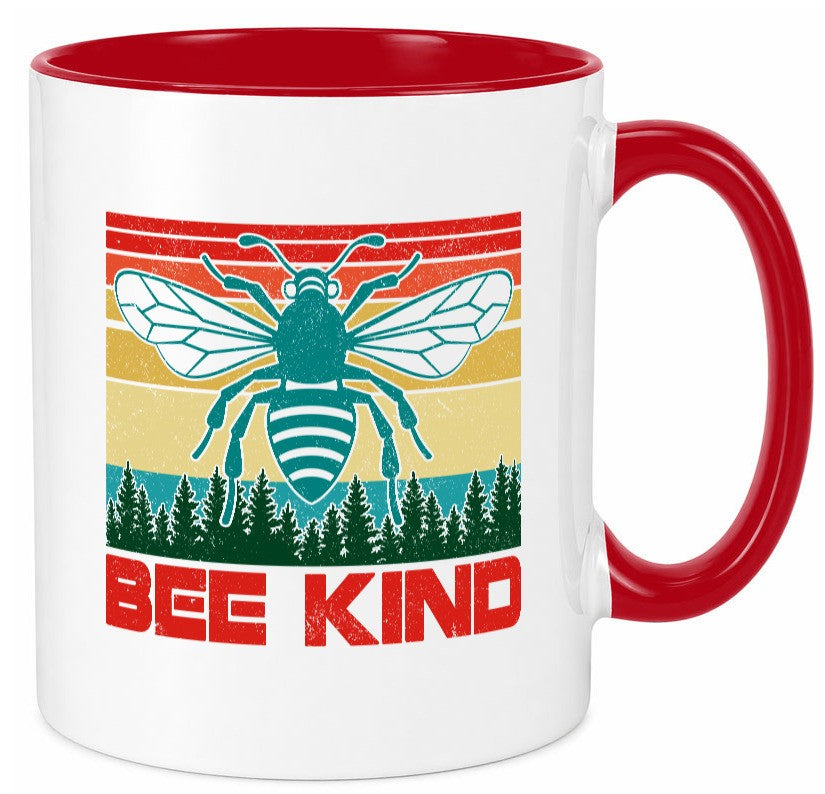 Bee kind | Bienen imker Bienenflüsterer v2 lustiger Spruch Geschenk Humor Tasse