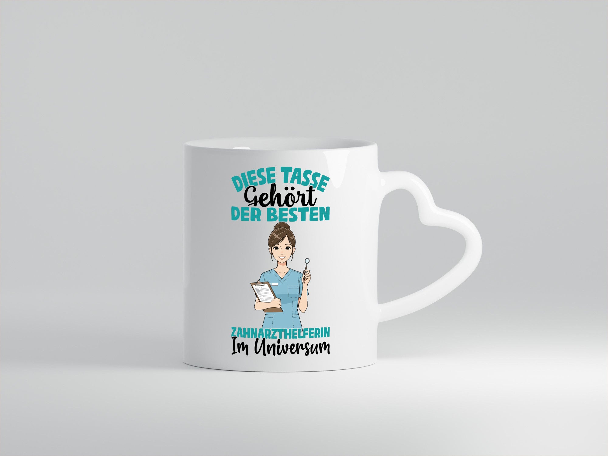 Im Universum: Zahnarzthelferin | Zahnmedizin Humor Geschenkidee Tasse