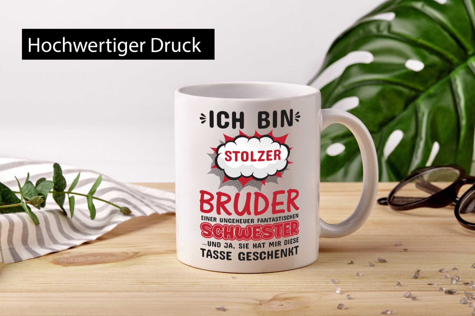 Stolzer Bruder | fantastische Schwester Geschwister lustig Humor Geschenkidee