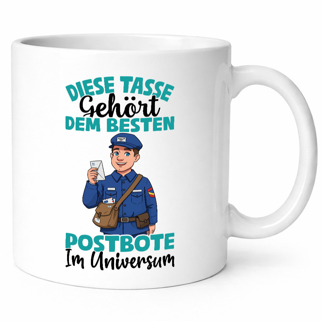 Im Universum: Postbote | Beruf Post Briefträger Humor Arbeit Kollegen Büro