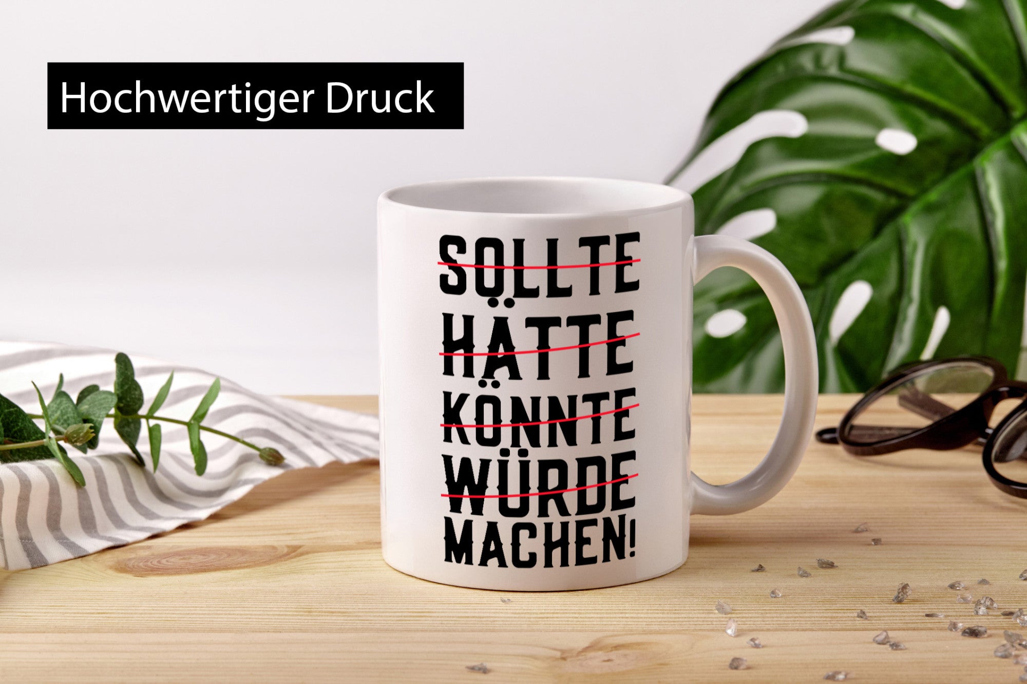 Einfach machen | Motivation Gewinner Optimist Job Humor Arbeit Kollegen Büro