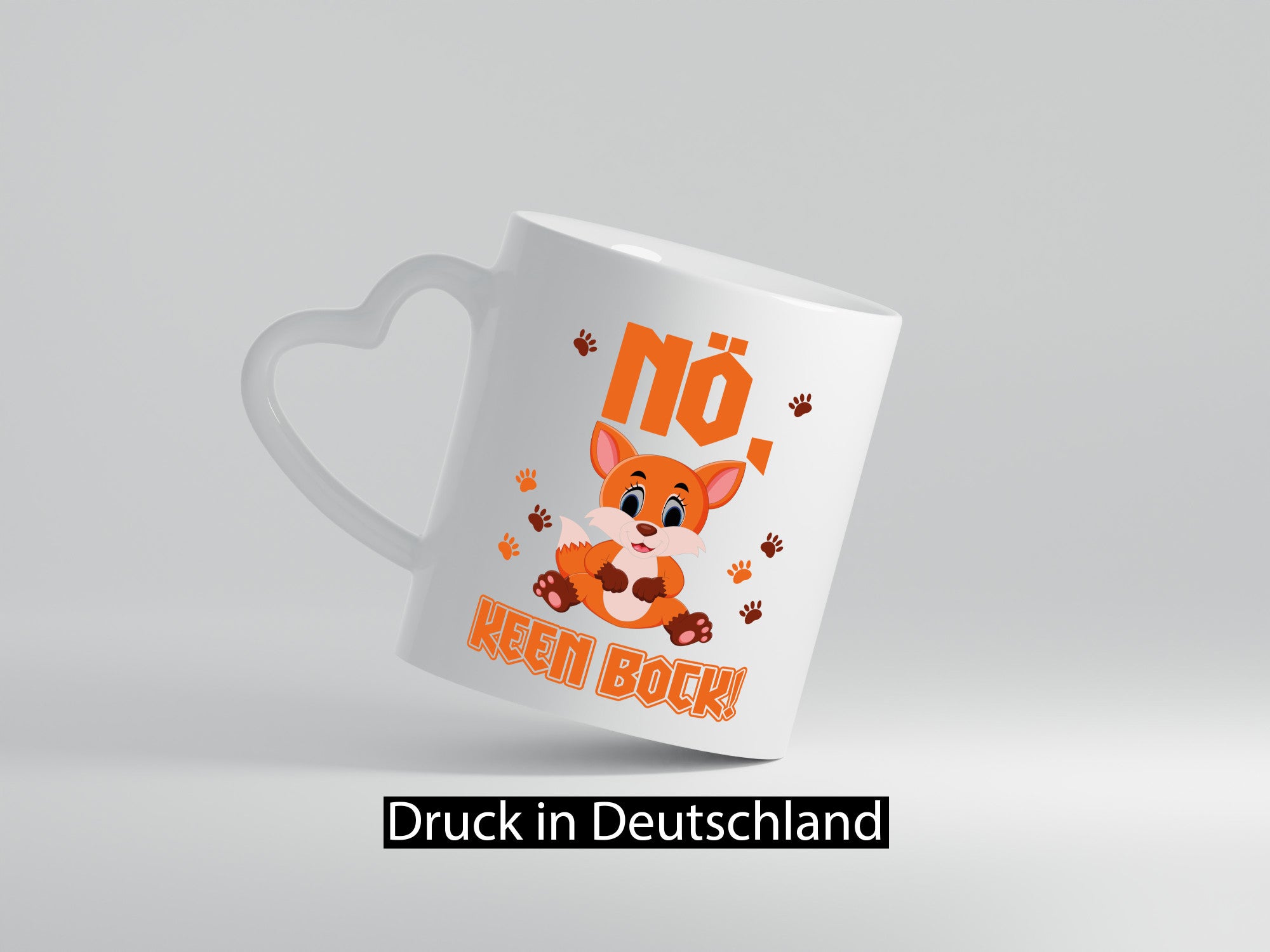 Nö, keen Bock Humor Geschenkidee Tasse