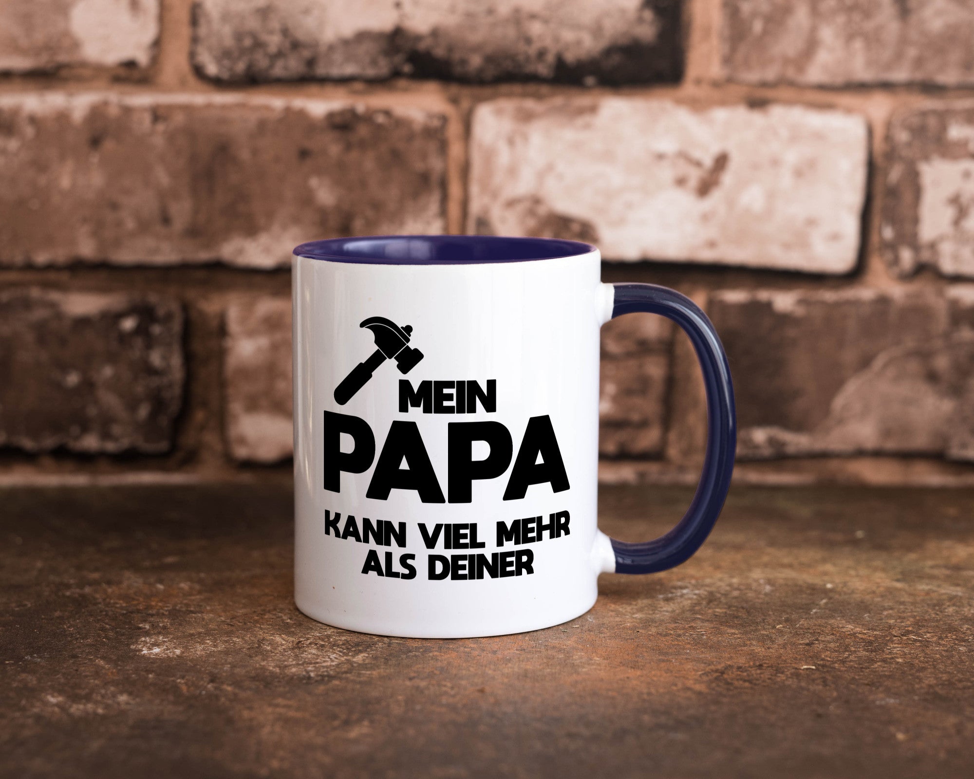 Mein papa kann viel mehr als deiner | Bester lustiger Spruch Geschenk Humor