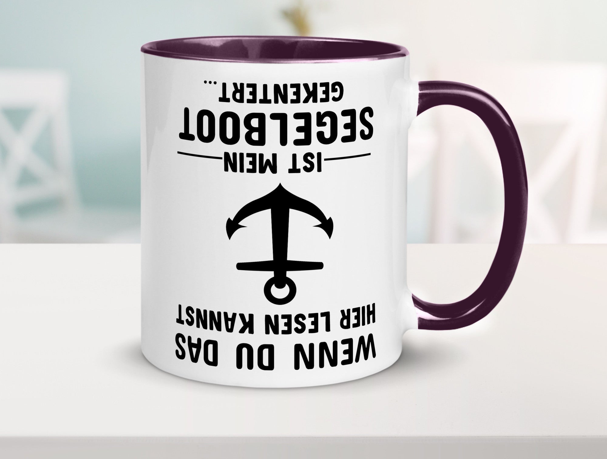 Segler Tasse | Segelboot Humor Kapitän Spruch Witz Geschenkidee
