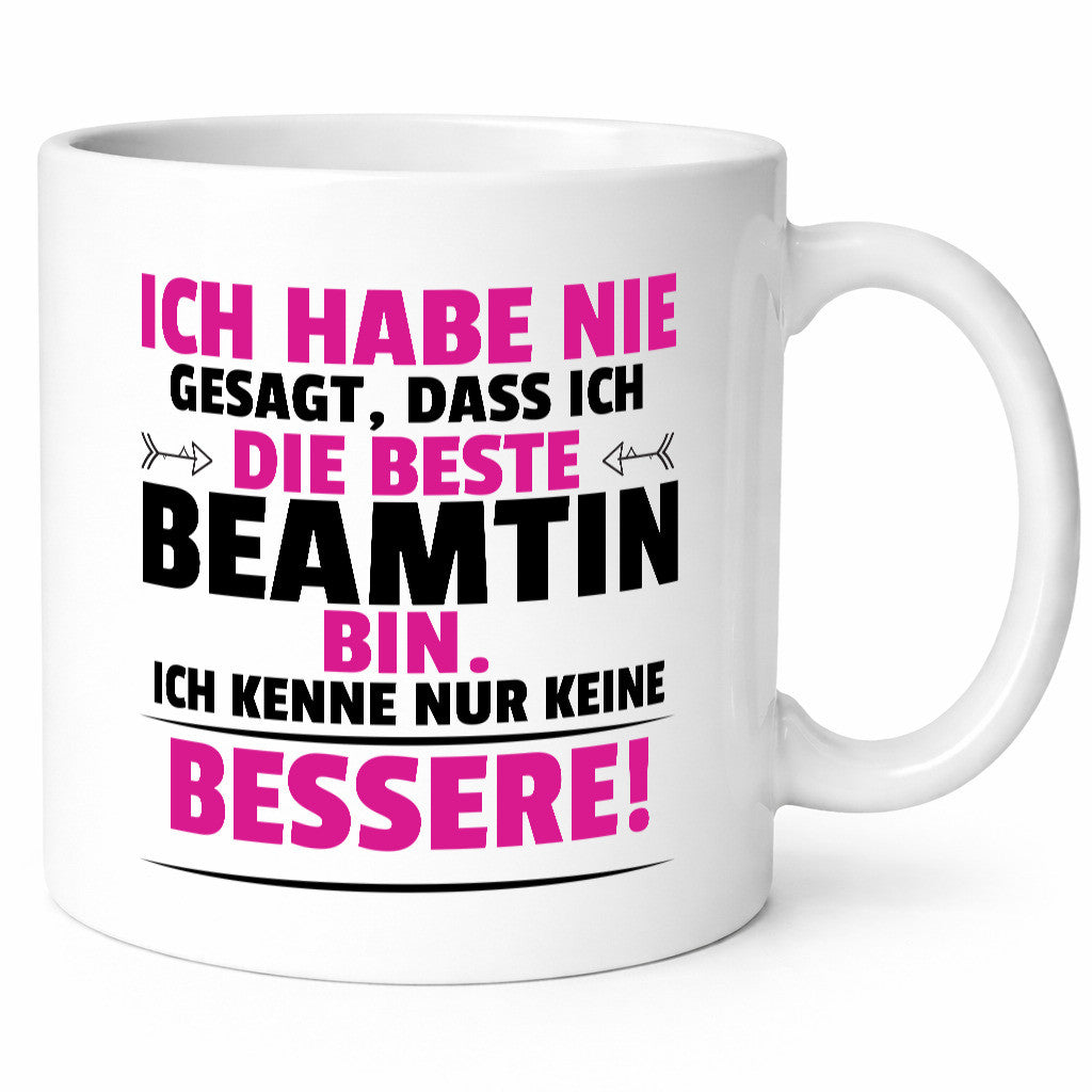 Die Beste Beamtin | Verbeamtung öffentlicher Dienst Geschenkidee Humor Tasse