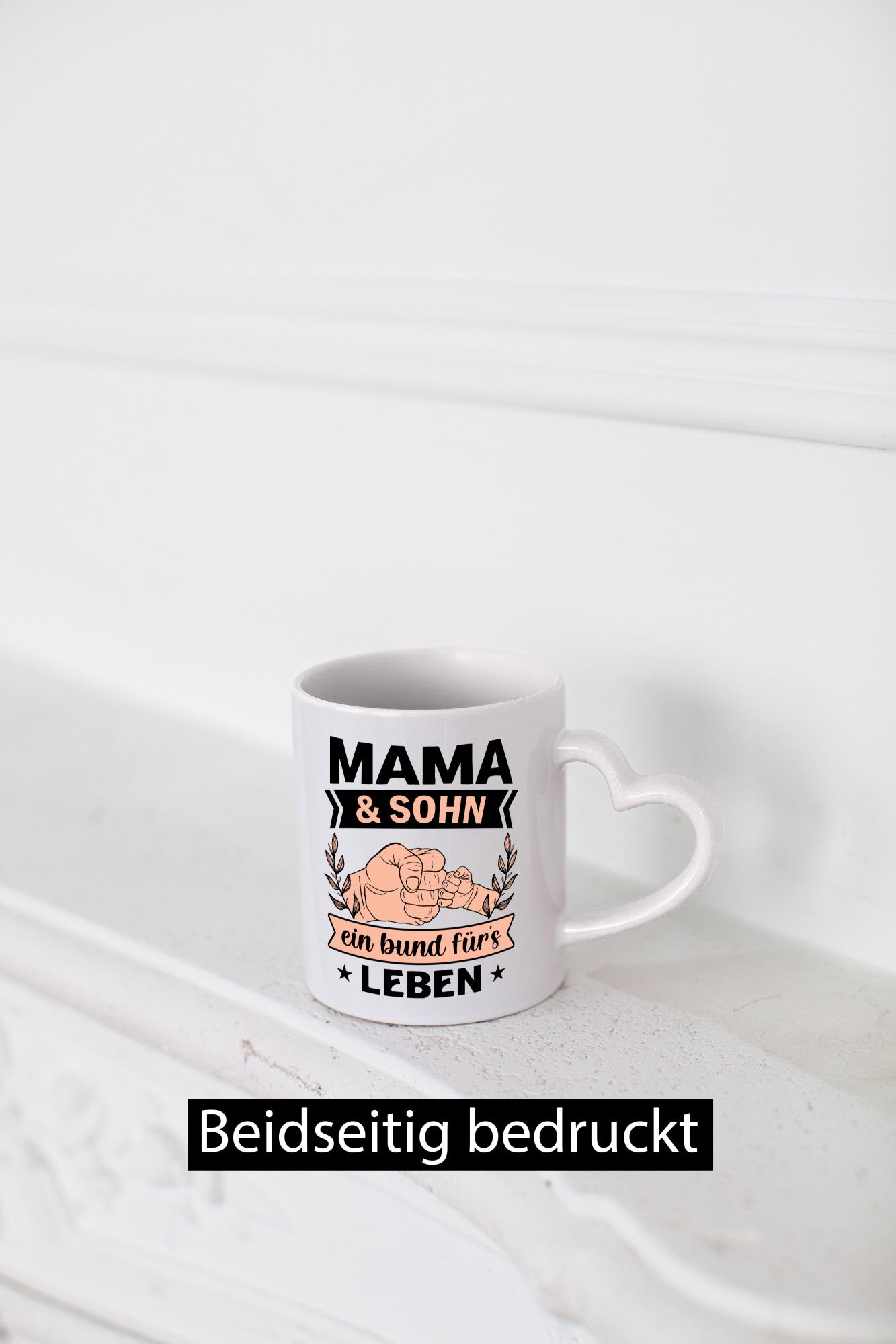 Mama und sohn ein bund fürs leben | Muttertag lustiger Spruch Geschenk Familie
