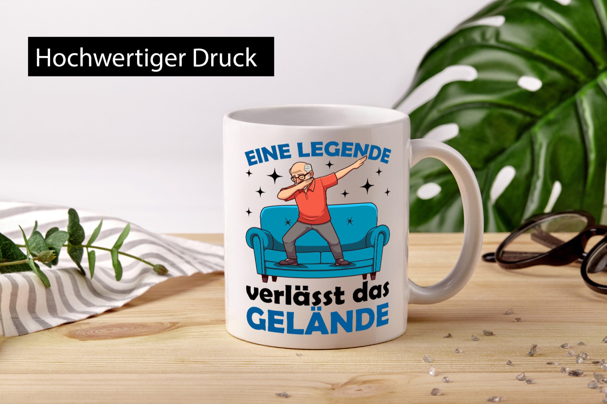 Legende verlässt das Gelände | Renteneintritt Rentner lustiger Spruch Geschenk