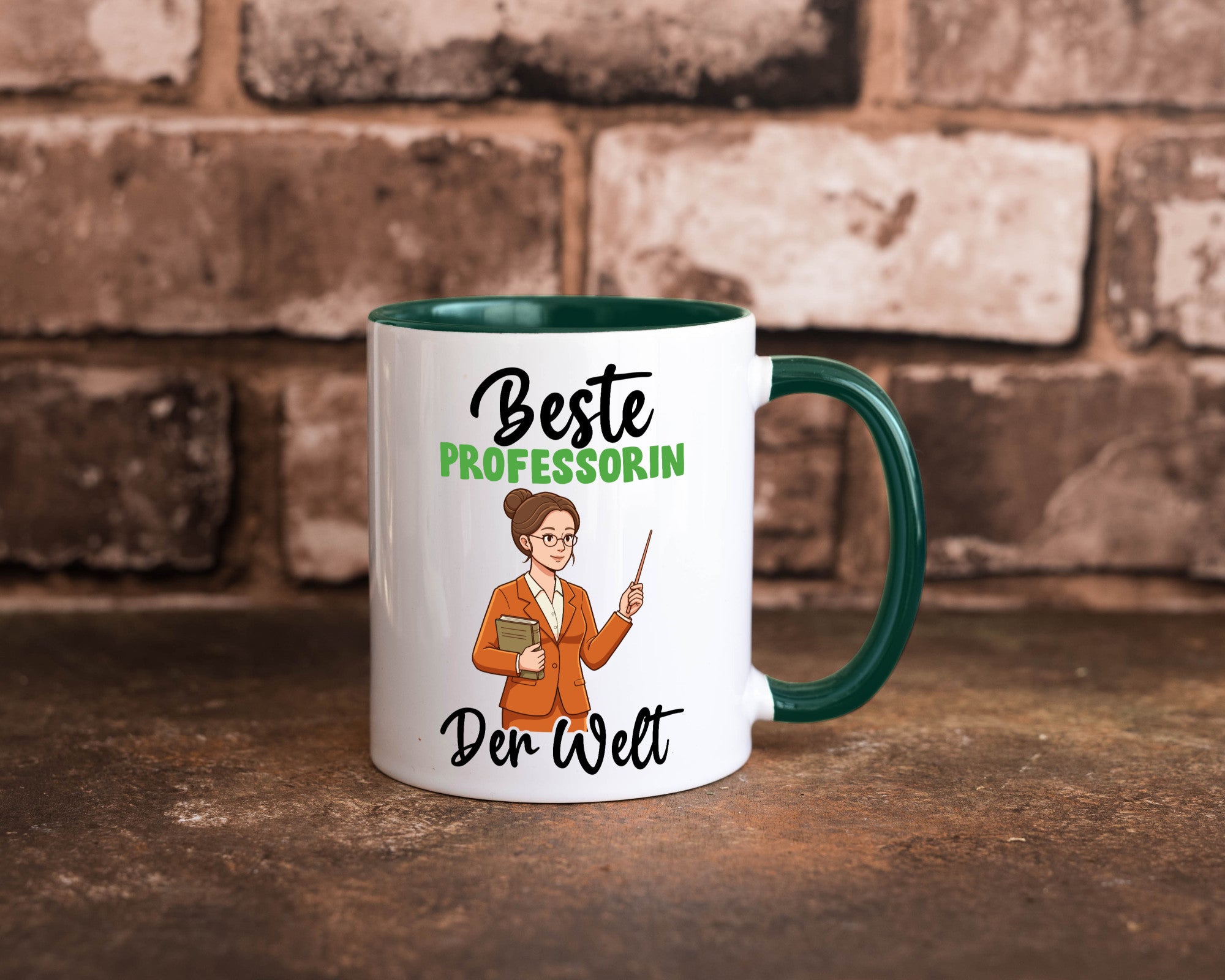 Beste Professorin | Uni Universität v2 Humor Geschenkidee Tasse