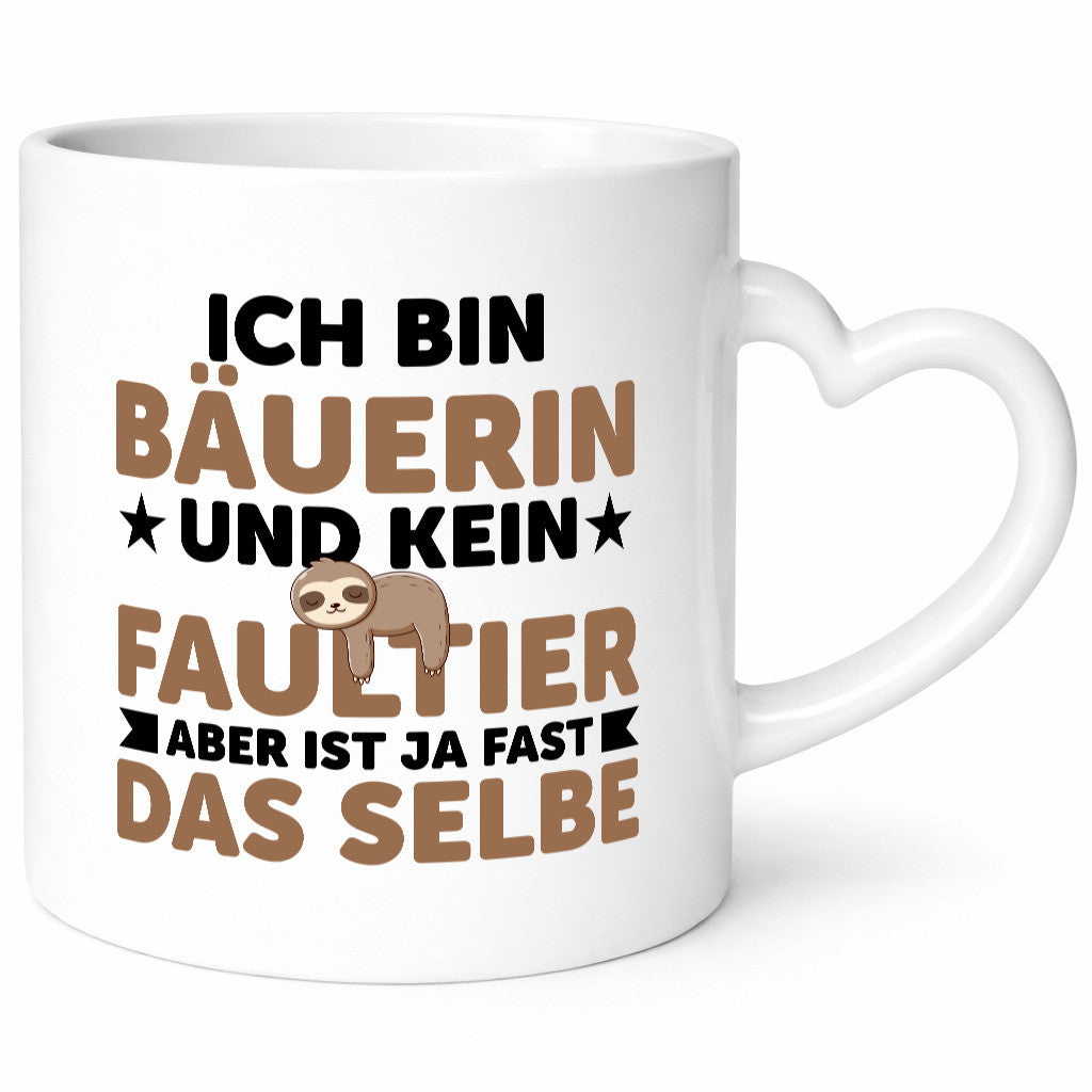 Ich bin kein Faultier: Bäuerin | Bauernhof Landwirtschaft v2 Geschenkidee