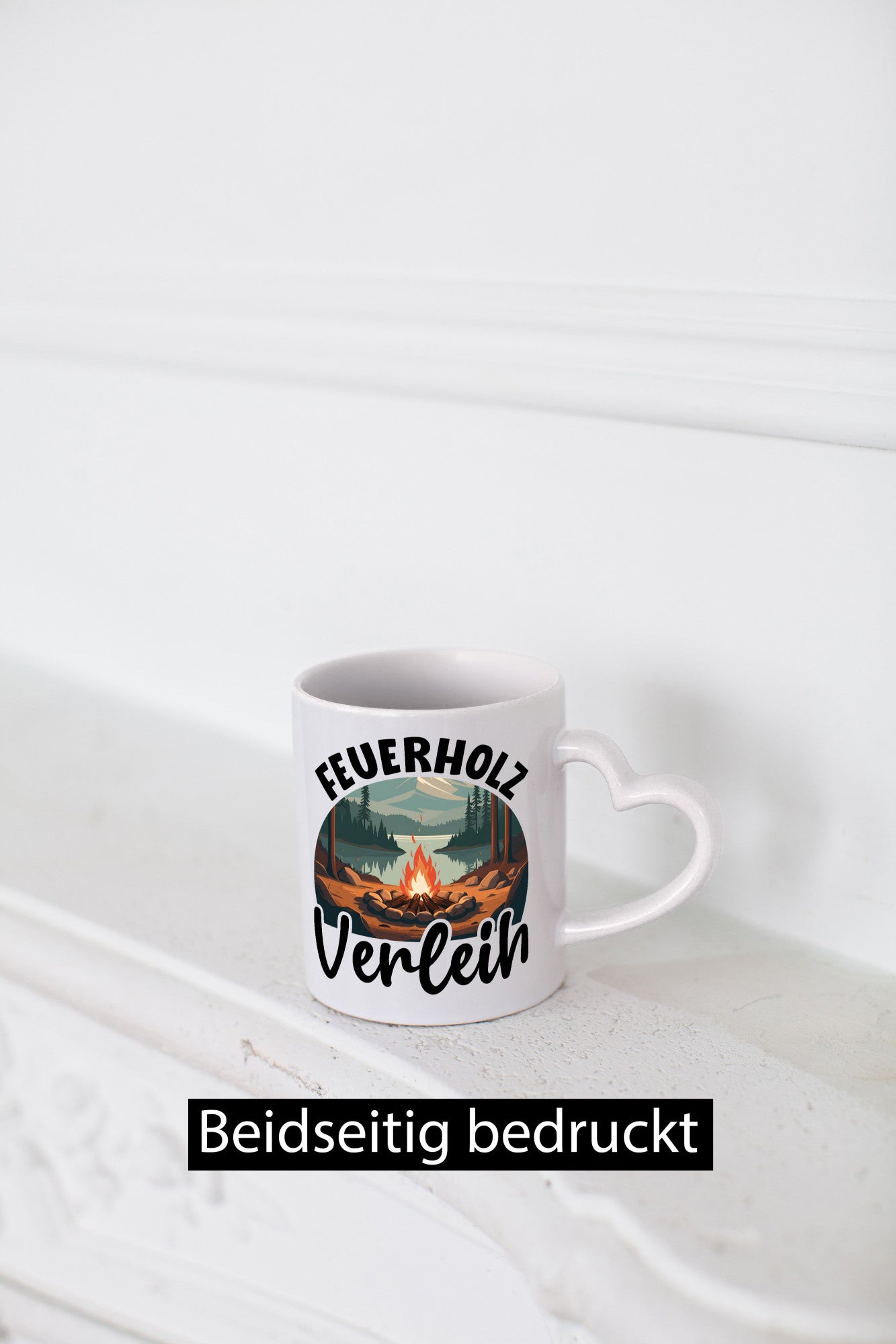 Feuerholz Verleih | Brennholz Wald Forster Geschenkidee Humor Tasse