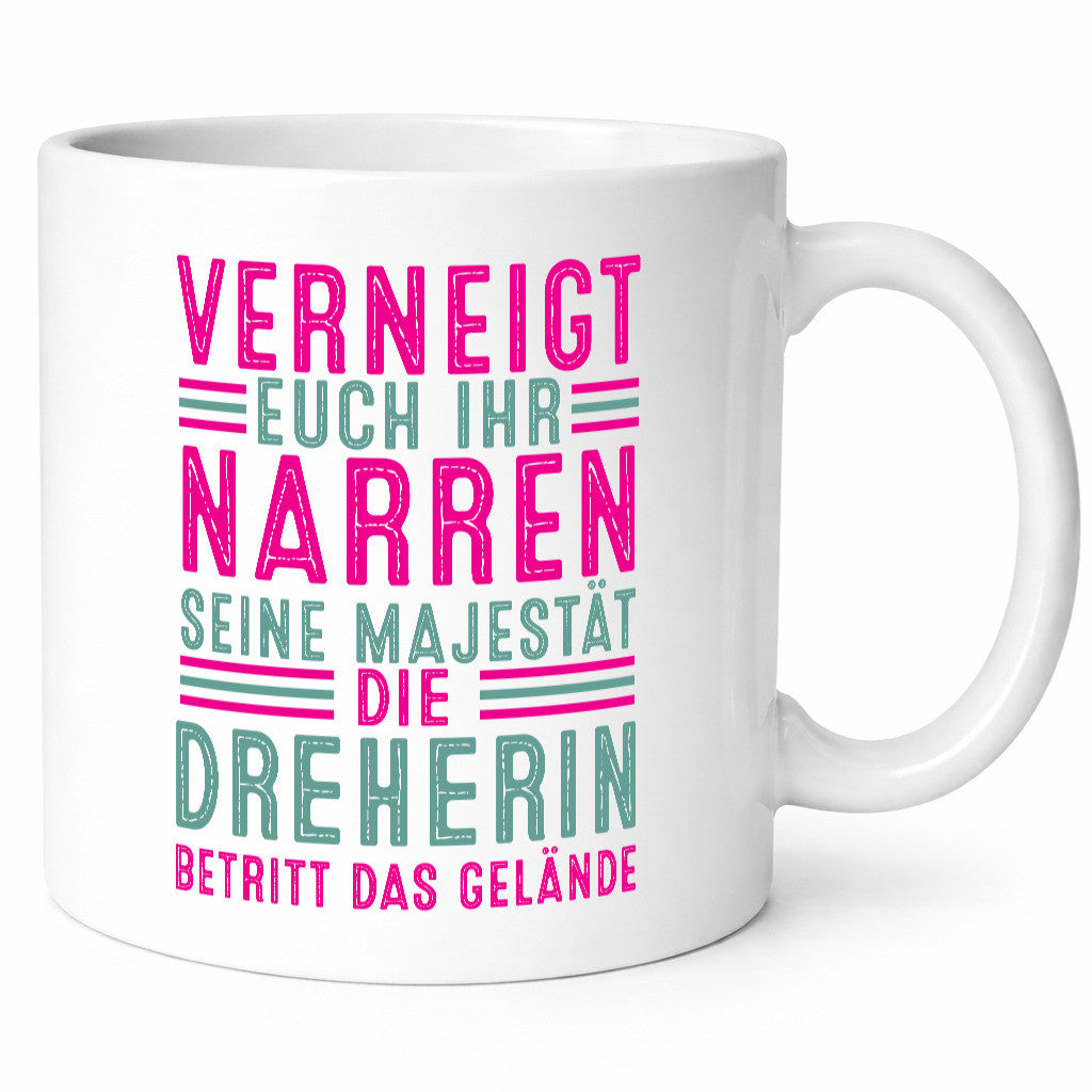 Verneigt euch: Dreherin | Fräser Dreher v2 Geschenk Humor Geschenkidee lustiger